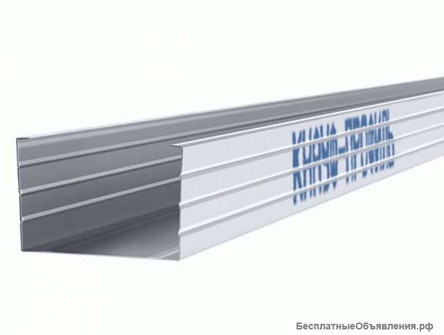 Профиль стоечный ПС Кнауф (Knauf) 75х50х0,6мм дл. 3м