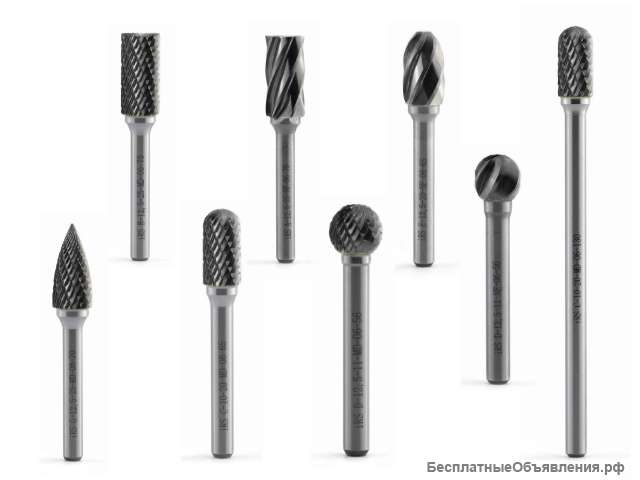 Твердосплавные борфрезы
