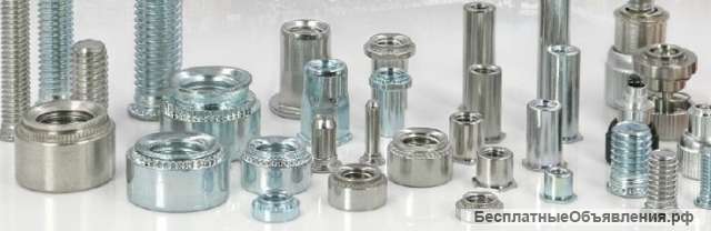 Шпилька, гайка, втулка для запрессовки