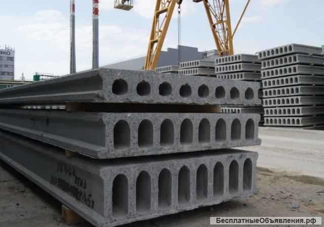 Плиты перекрытия пустотные в КАЛУГЕ
