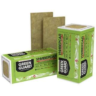 Утеплитель ТехноНИКОЛЬ GreenGuard 1200х600х50 мм 8 плит (5.76 м2) плот.38