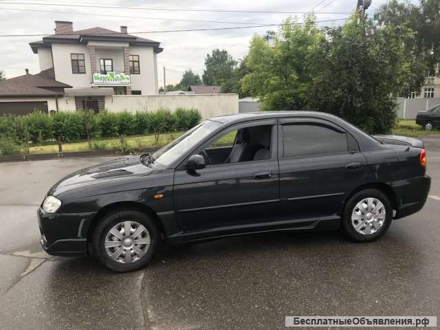 Киа спектра, 2007, черный, 1.6, механика, Ижевск.