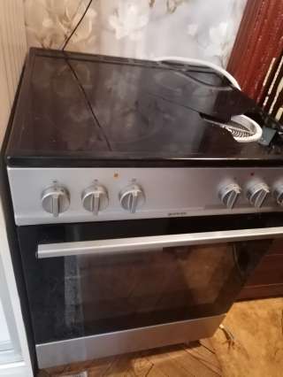 Плита электрическая стеклокерамика горение б. У продать