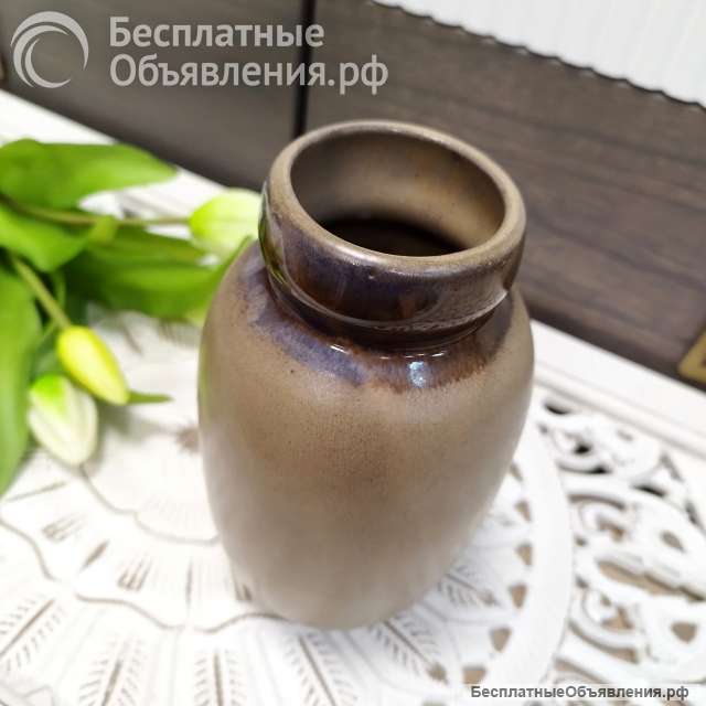 Ваза 20см Прибалтика винтаж 1987г