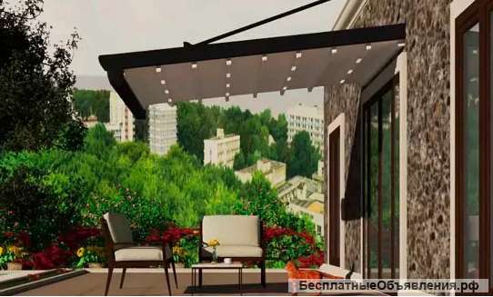 Пергола подвесная плоская