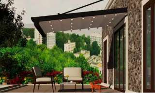 Пергола подвесная плоская