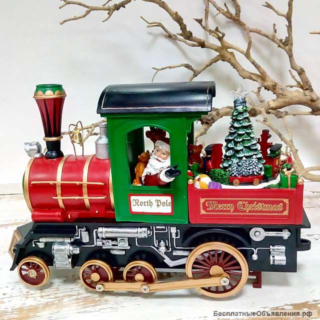 Паровоз музыка-движение-свет