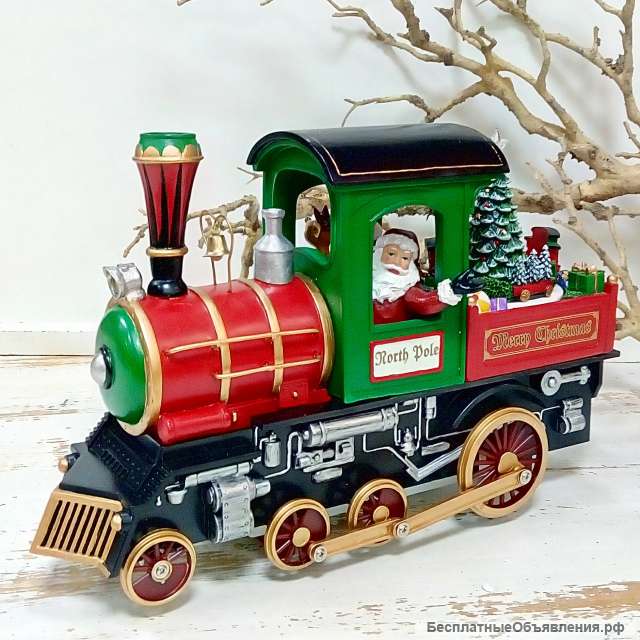 Паровоз музыка-движение-свет