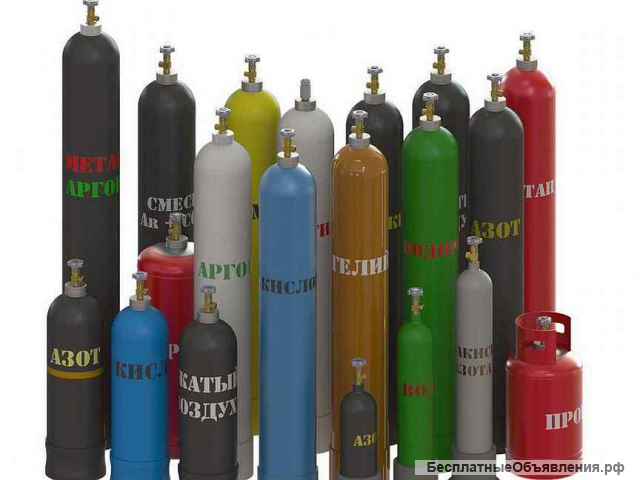 Заправка сварочной смесью (Ar+CO2)