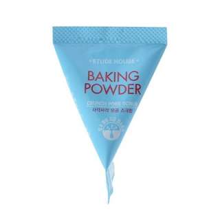 Etude скраб для лица Baking Powder Crunch Pore Scrub для сужения пор с содой в пирамидках, 7 г