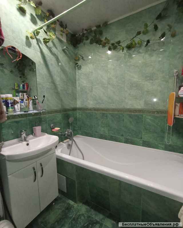 В продаже квартира из 3х комнат, юз район