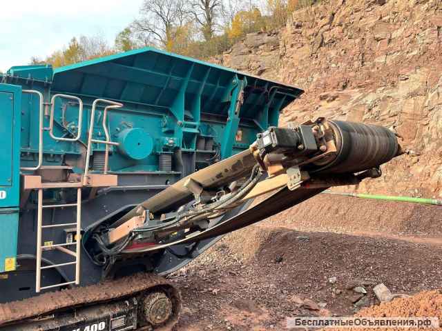 Щековая дробилка Powerscreen 400, 2016, 4000 м/ч, из Европы