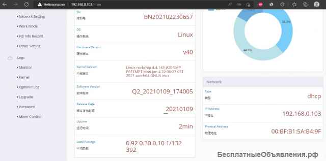 Асик Q2 23 Th/s (он же Aixin A1)