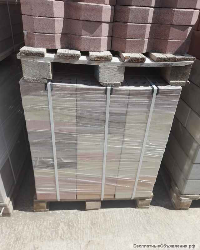 Кирпич пустотелый серый, цветной. Цена заводаПустотелый гиперпрессованный