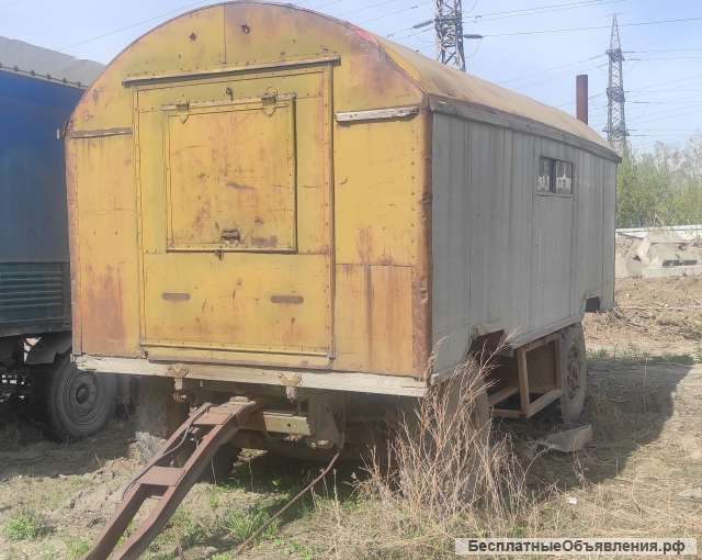 Кунг вагончик бытовка на колёсах с ДОКУМЕНТАМИ