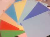 Бумага цветная в пачках и поштучно. Цена за лист