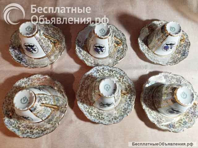 Kофейный набор из Чеxословакии