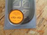 2 RCA -2RCA 4RCA-4RCA кабели 1.2 метра