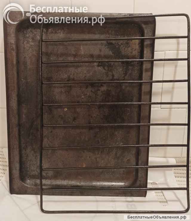 Противень и решетка для газовой плиты СССР 47Х36см