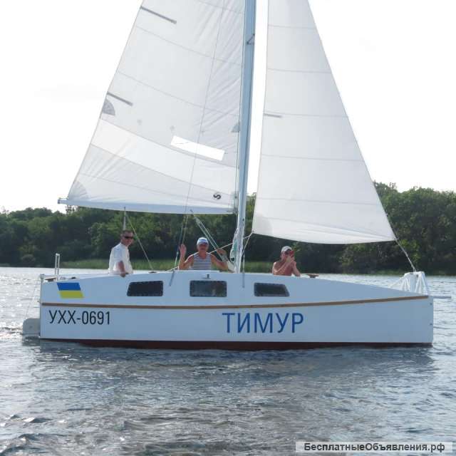 Чертежи парусного катамарана Тимур