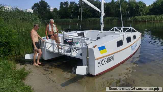 Чертежи парусного катамарана Тимур