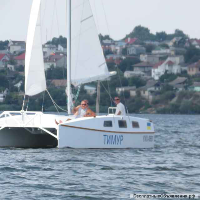 Чертежи парусного катамарана Тимур