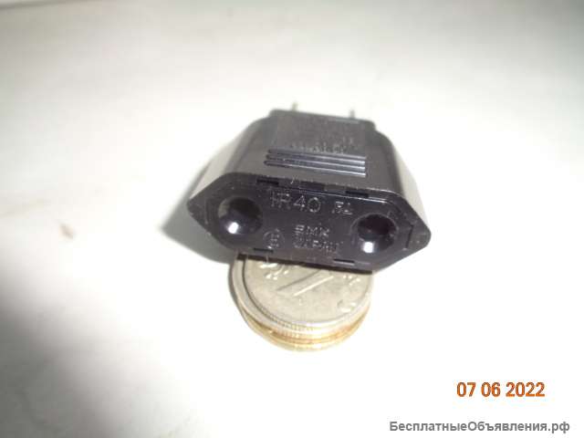 Переходник сетевой Япония-Европа 6 А 125V -250 V