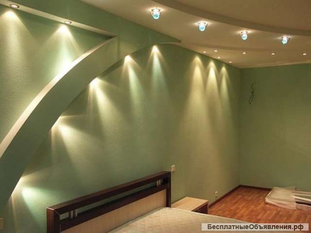 Гипсокартонные работы. Малярные работы.