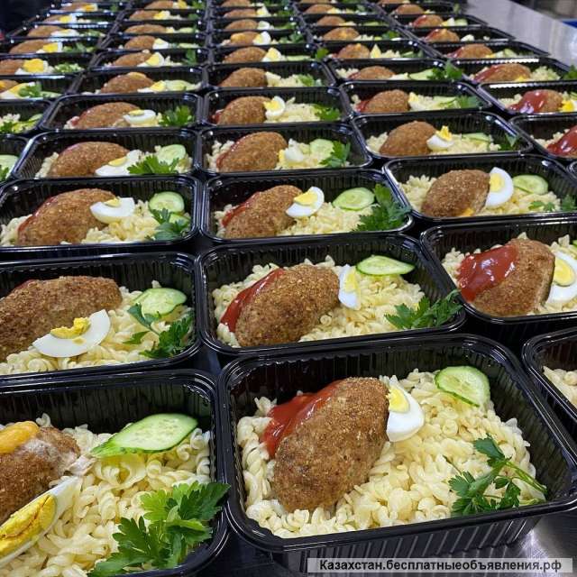 Доставка комплексных обедов в Алматы