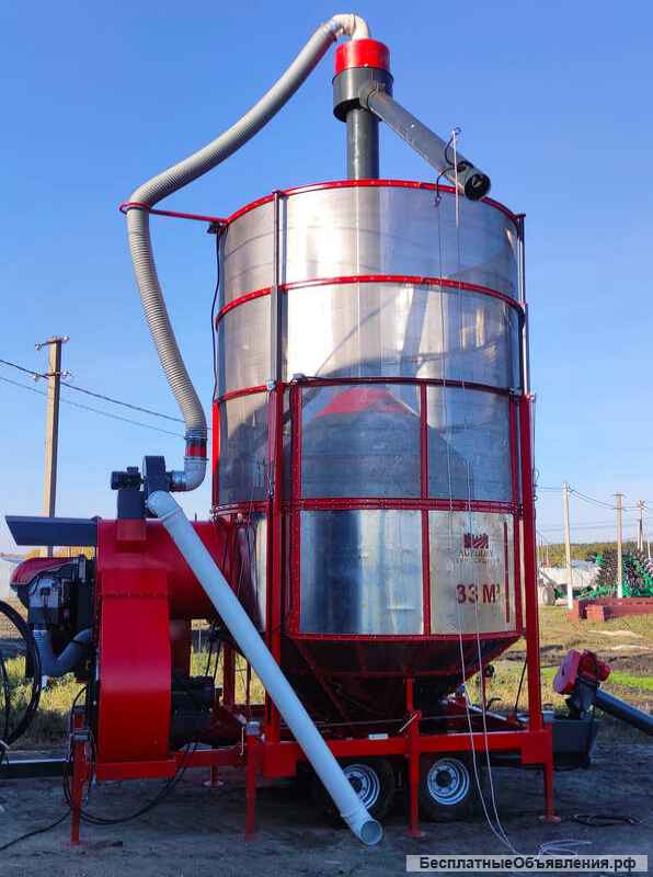 Мобильная Зерносушилка ozsu TKM 33 (дизель)
