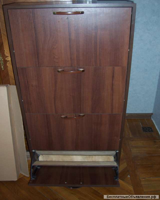 Тумбу для обуви из 4х секций