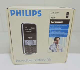 Коробка новая от телефона Philips Xenium 9@9f