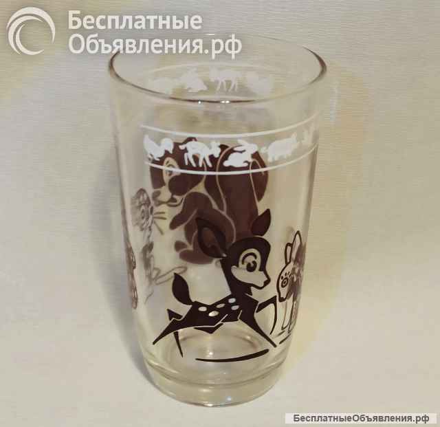 Vintage Swanky Swig Kiddie Cup Juice Glass Brown детский стакан