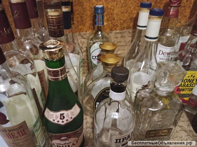 Бутылки от шотландского виски