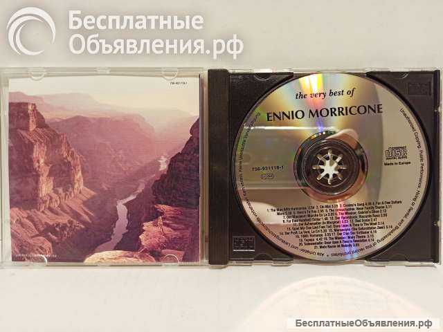 CD диск Ennio Morricone The Very Best Of. Стародел.