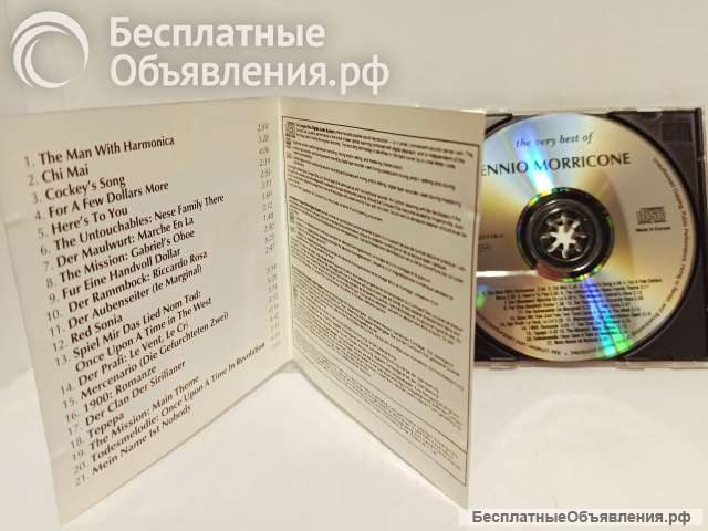 CD диск Ennio Morricone The Very Best Of. Стародел.