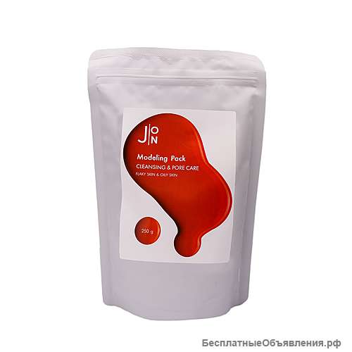 J: on Альгинатная маска Cleansing & Pore Care для очищения и сужения пор, 250 гр