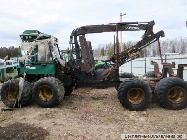Форвардер Timberjack 1210 8W, гусеницы