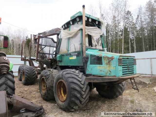 Форвардер Timberjack 1210 8W, гусеницы