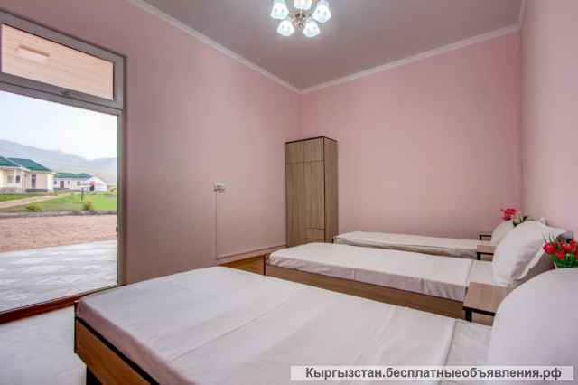 Приглашаются отдыхающие в пансионат Парадис - Райский уголок Юг, Иссык-Куль, с. Тамга