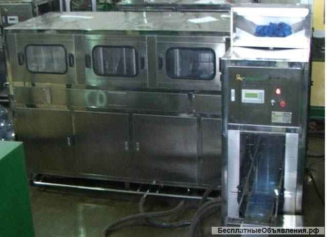 Линия розлива 19 л бутылей