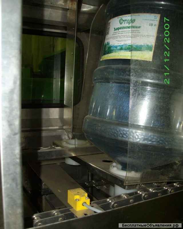 Линия розлива 19 л бутылей