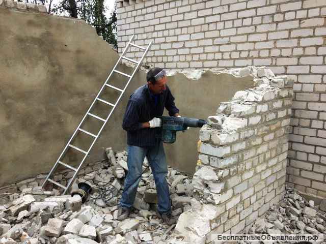 Землекопы. Разнорабочие. Демонтаж