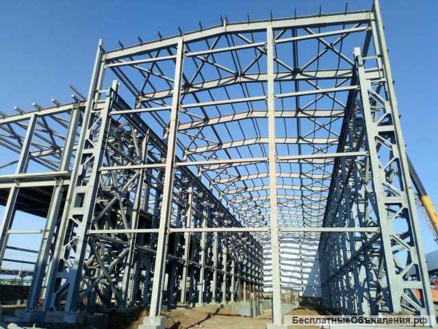 Монтаж быстровозводимых Металлоконструкций
