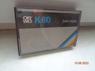 ORWO K-60 звуковая кассета 1988 год ГДР