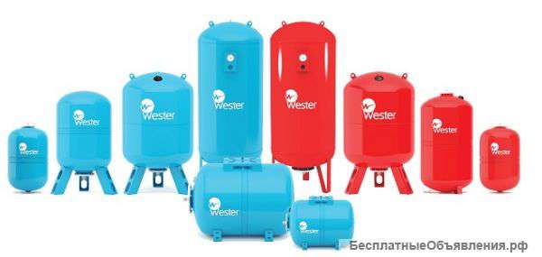 Расширительные мембранные баки Wester