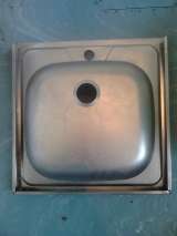 Мойка кухонная, накладная. 50 X50 см