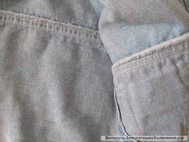 Куртка джинсовая на мальчика 2-3года, б.у