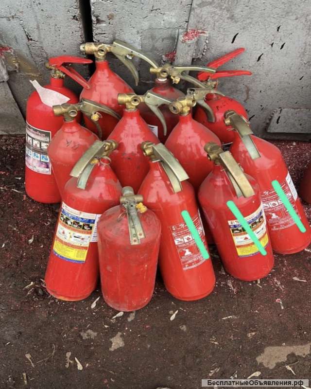 Утилизация станций газового пожаротушение