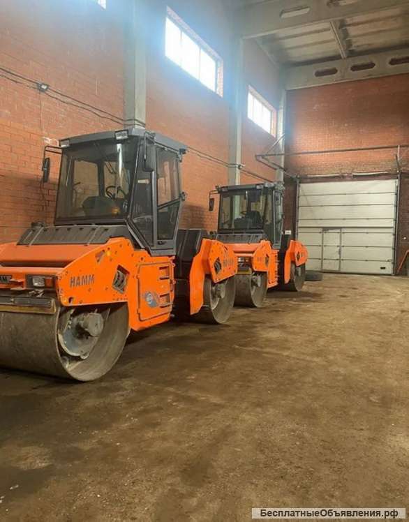 Каток двухвальцовый Hamm HD110